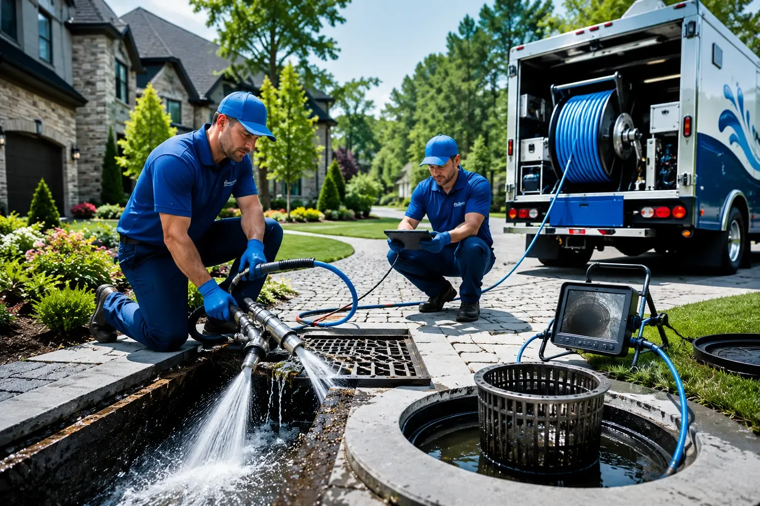 Local outdoor drain cleaning professionals in Hickory, NC